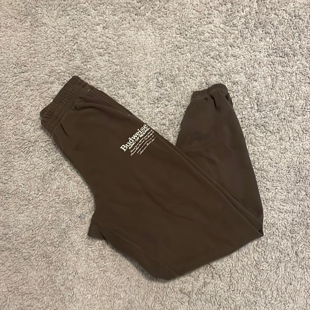 Brown sweatpants